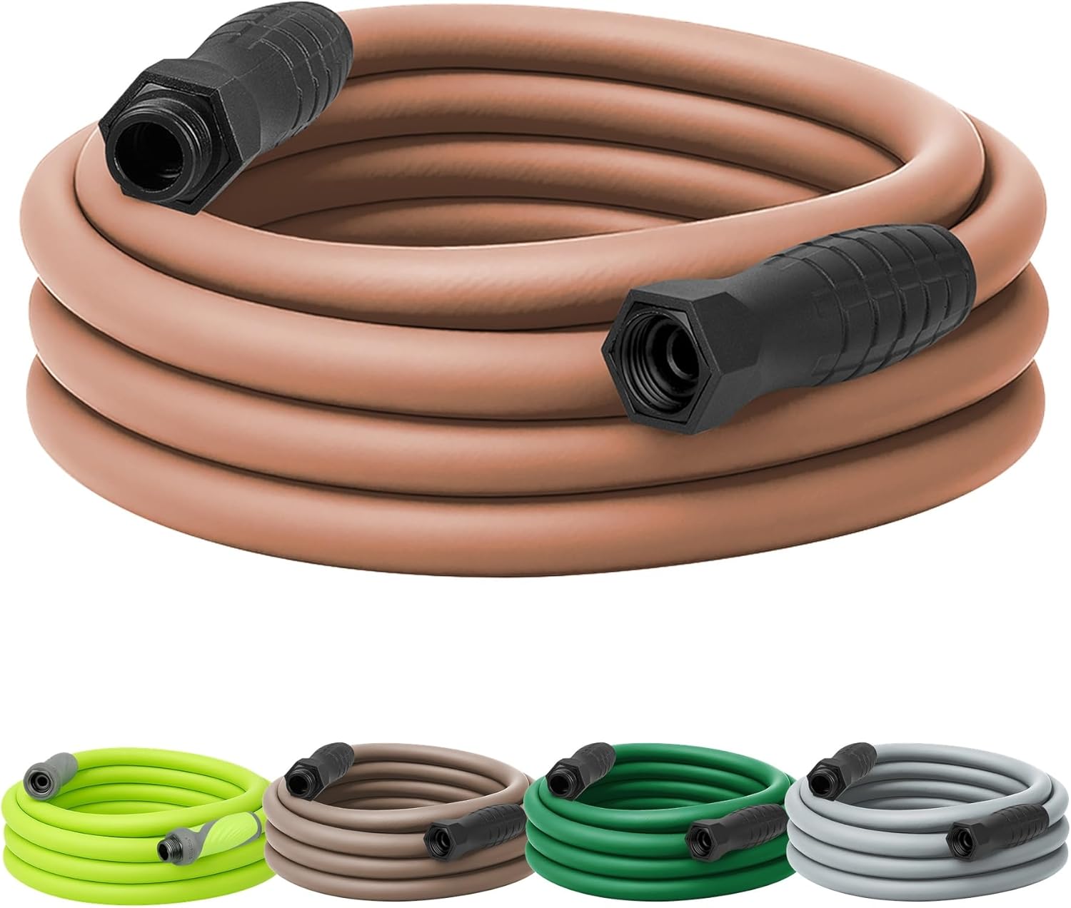 Flexzilla Garden Hose 5/8 in. x 50 ft., Lightweight All-Weather Water Hose, Durable and Flexible, Leak-Free Connections